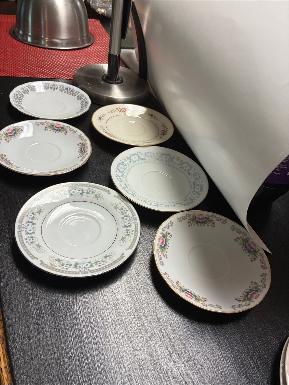 saucers! Vintage!